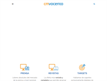 Tablet Screenshot of cmvocento.com